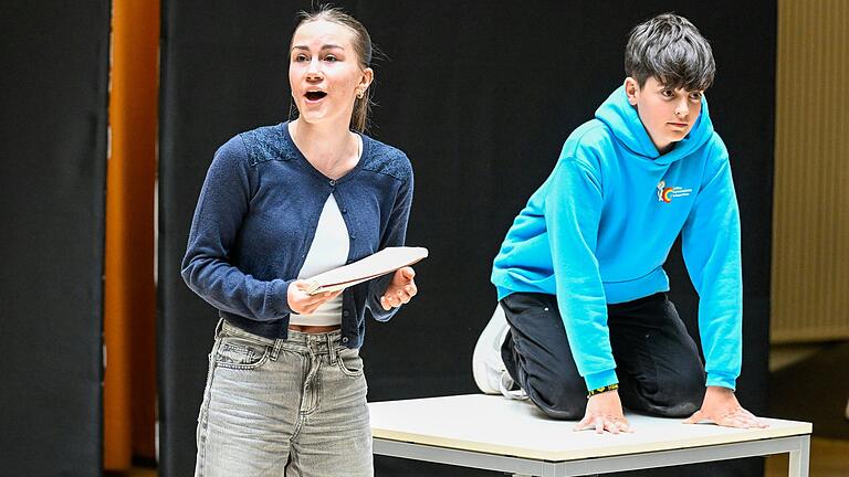 Johanna Glos ist Hauptdarstellerin Annie in dem gleichnamigen Musical, das im Juli am Celtis-Gymnasium aufgeführt wird. Johanna Glos ist Hauptdarstellerin Annie in dem gleichnamigen Musical, das im Juli am Celtis-Gymnasium aufgeführt wird.