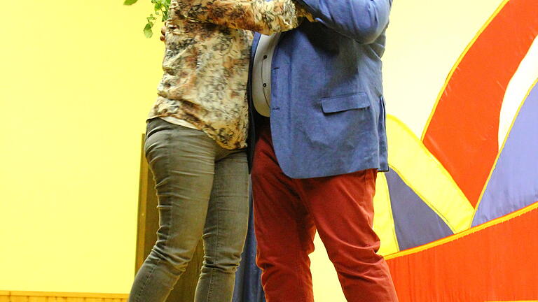 Blumen für die Sänger der Playbackshow. Blumen für die Sänger der Playbackshow.