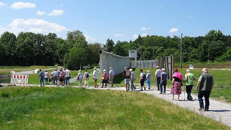 Mödlareuth war das Ziel des Männergesangvereins Wiesenbronn.