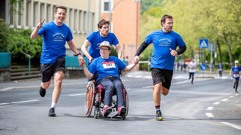 Residenzlauf 2024: Der Lauf 'No Limits' startete um 12 Uhr.