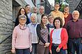 Die neu gewählte Vorstandschaft (hinten von links): Petra Heß, Dr. Günther Molz (Dirigent), Daniel Wachsmuth, Andreas Fink, Sebastian Wolz, Elmar Wolz. (Vorne von links): Petra Stößer, Sonja Ries, Stephanie Wolz, Gerda Hupp, Marion Körner-Kunz, Bernhard Hupp (Vorsitzender).&nbsp; Es fehlen: Thomas Scheder, Martin Lammer, Wolfgang Knorr, Gray Mantaler und Christian Genheimer.
