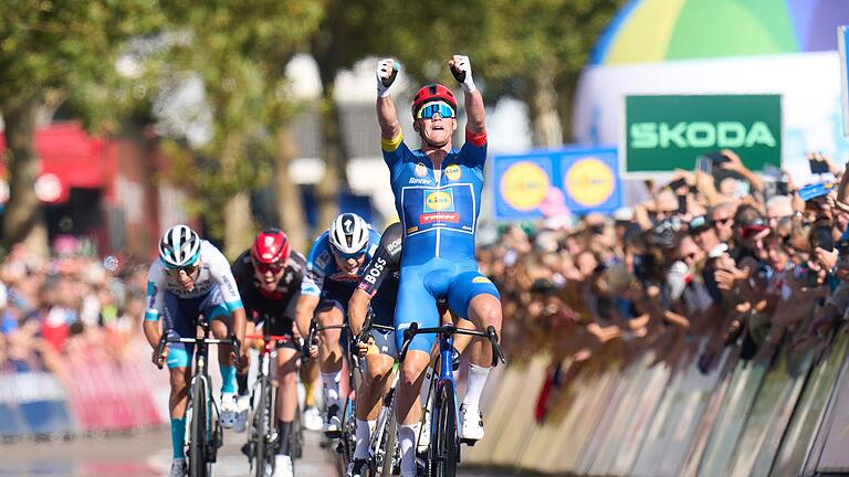 Radsport: Deutschland Tour       -  Mads Pedersen gewann die letzte Etappe mit deutlichem Vorsprung.