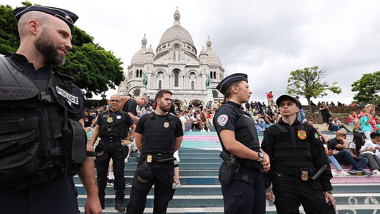 Vor den Olympischen Spielen in Paris - Die Polizei war während Olympia auch wegen Sportlern im Einsatz Vor den Olympischen Spielen in Paris - Die Polizei war während Olympia auch wegen Sportlern im Einsatz