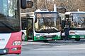 Am Busbahnhof in Würzburg starten Busse in Stadtteile und den Landkreis.