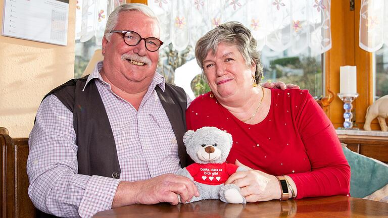 Peter und Hannelore Wisshofer aus Würzburg sind seit über elf Jahren ein Paar.