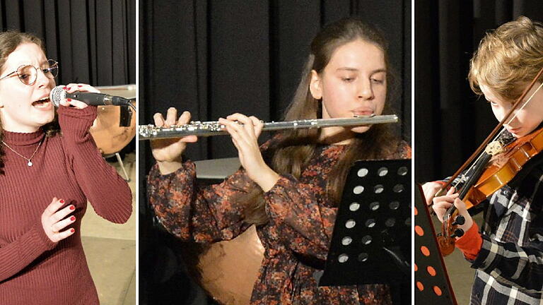 Viele ganz unterschiedliche Darbietungen - und auch viel Applaus - gab es für die zahlreichen jungen Talente beim traditionellen Hausmusikabend am Karlstadter Gymnasium, der wie gewohnt in Form einer vorbildlichen Zusammenarbeit mit den hiesigen Musikschulen stattfand.