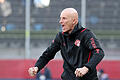 Trainer Ralf Santelli hofft im Spiel gegen Magdeburg auf Punkte für seine Würzburger Kickers.