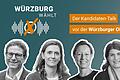 Im Podcast 'Würzburg wählt' sprechen (v.l)&nbsp;Martin Heilig, Judith Roth-Jörg, Eva von Vietinghoff-Scheel und Claudia Stamm über Politisches und Privates.