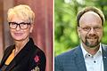 Duell um das Direktmandat im Stimmkreis Würzburg-Stadt: Eine aktuelle Umfrage sieht Herausforderin Andrea Behr von der CSU (links) vor dem amtierenden Stimmkreis-Abgeordneten, Patrick Friedl von den Grünen.&nbsp;