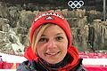 Als Leistungssportreferentin hat Carola Englert während der Winterolympiade in Südkorea Athleten betreut.