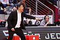 Head-Coach Sasa Filipovski (Würzburg Baskets) hofft auf einen Sieg seiner Mannschaft im Franken-Derby gegen medi Bayreuth.