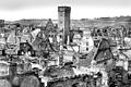 Innenstadt       -  Nach dem Bombenangriff am 16. März 1945 war Würzburg nur noch ein Trümmerfeld. Die historische Altstadt wurde fast völlig zerstört.