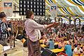 Humoristisch und hintersinnig präsentierte sich die fränkische Kultgruppe Häisd 'n' däisd vomm Mee.