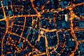 Noch gibt es wenig Wohnungen in Schweinfurts Innenstadt, nach Geschäftsschluss gehen in vielen Gebäuden die Lichter aus.