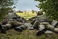 Zwei Schützen während des Gruppengefechtsschießens . Foto: Bundeswehr/Benjamin Bendig       -  Zwei Schützen während des Gruppengefechtsschießens . Foto: Bundeswehr/Benjamin Bendig