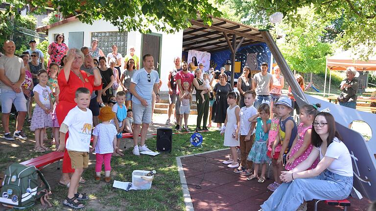 Beim Sommerfest feierte die Kindertagesstätte ihr 75 jähriges Bestehen.