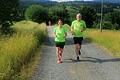 Christine und Stefan Then  vom TSV Höchheim  freuen sich auf 'ihren' Milzgrundlauf in ihrem Heimatort.