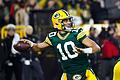 Green Bay Packers - New Orleans Saints       -  Jordan Love steht mit den Green Bay Packers nach einem dominanten Sieg in den NFL-Playoffs.
