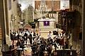 Zu Gunsten der Renovierung der Orgel in der Marienkirche spielte die Big-Band &bdquo;Pfeffer, Salz & Sahne&ldquo;.