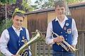 Luis Roth am Tenorhorn (links) und Philipp Heck an der Trompete haben die D1-Leistungsprüfung des Nordbayerischen Musikbundes bestanden.       -  Luis Roth am Tenorhorn (links) und Philipp Heck an der Trompete haben die D1-Leistungsprüfung des Nordbayerischen Musikbundes bestanden.