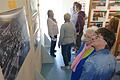 Die Ausstellung von Bildern mit Vergleichen von gestern und heute fand bei den Besucherinnen und Besuchern großes Interesse.