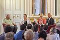 Das Quartett der Kritiker gab sich zum Mozartfest im Kaisersaal der Residenz ein Stelldichein.