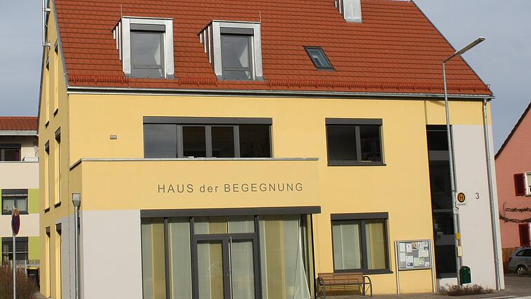 Im Bergrheinfelder 'Haus der Begegnung' findet die gemeindliche Seniorenarbeit statt. Hier sollen auch die Weichen für die Zukunft gestellt werden