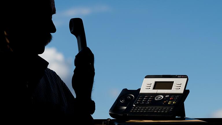 Symbolbild Telefonbetrug. Symbolbild Telefonbetrug.