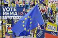 Brexit - 'People's Vote March'       -  Der Widerstand der Brexit-Gegner nimmt zu: An einer Anti-Brexit-Demo in London beteiligten sich mehr als eine Million Menschen.