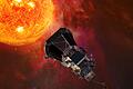 &bdquo;Parker Solar Probe&rdquo;-Sonde       -  Die Sonde &bdquo;Parker Solar Probe&rdquo; auf dieser Computergrafik ist 2018 gestartet. (Archivbild)