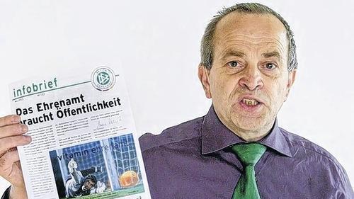 Unermüdlich für Ehrenamt und Ehrenamtliche im Einsatz: Ludwig Bauer. Unermüdlich für Ehrenamt und Ehrenamtliche im Einsatz: Ludwig Bauer.