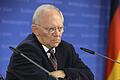 Schäuble       -  Wolfgang Schäuble: «Wir haben versucht, die Vereinbarungen so zu machen, dass Griechenland damit zurande kommen kann, wir unserer Verantwortung aber auch gerecht werden.» Foto: Stephanie Lecocq