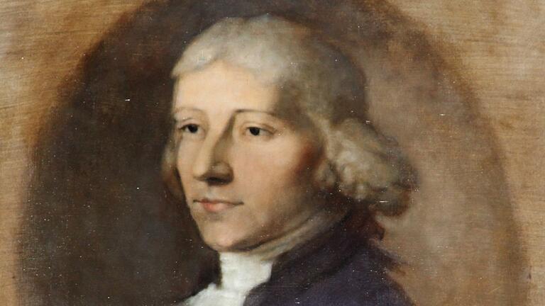 Portraitgemälde des Komponisten Joseph Friedrich Anton Fleischmann. Portraitgemälde des Komponisten Joseph Friedrich Anton Fleischmann.