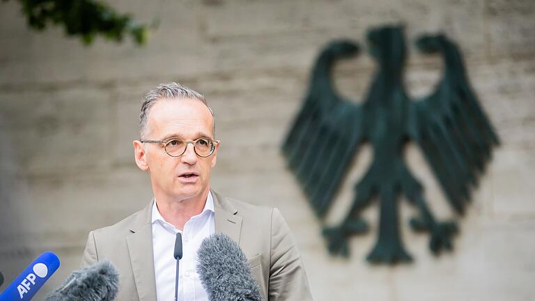 Außenminister Maas zur Lage in Afghanistan - Am 16. August 2021 äußerte sich der damalige Außenminister, Heiko Maas (SPD), zur Situation in Afghanistan. Der Untersuchungsausschuss will ihn Ende November als Zeuge vernehmen. Außenminister Maas zur Lage in Afghanistan - Am 16. August 2021 äußerte sich der damalige Außenminister, Heiko Maas (SPD), zur Situation in Afghanistan. Der Untersuchungsausschuss will ihn Ende November als Zeuge vernehmen.