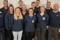 Das Bild zeigt von links Julia Bergmann als Verbandspatin des Kreisjugendrings Rhön-Grabfeld und die wiedergewählte Jugendleitung der Ortsgruppe: Laura Moos und Lina Pecat (Gruppenleiterinnen), Jannik Laubender und Sebastian Bender (Jugendleiter).