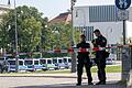 Polizeieinsatz in München       -  Großeinsatz vor dem NS-Dokumentationszentrum in München. (Archivbild)