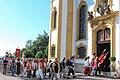 Wallfahrt       -  Das Käppele in Würzburg ist Ziel vieler Pilgergruppen aus der ganzen Region, wie unser Archivbild zeigt. Seit 150 Jahren wallfahren die Gerchsheimer zum Marienheiligtum über der Würzburger Altstadt. Das Jubiläum der Wallfahrt feiert die Pfarrgemeinde Gerchsheim am Sonntag beim jährlichen Pfarrfest mit einem feierlichen Gottesdienst.