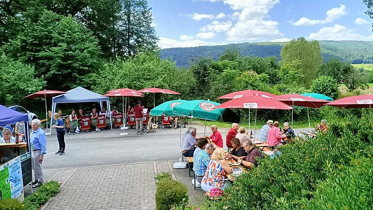 Konzert der Sendelbacher Blaskapelle.