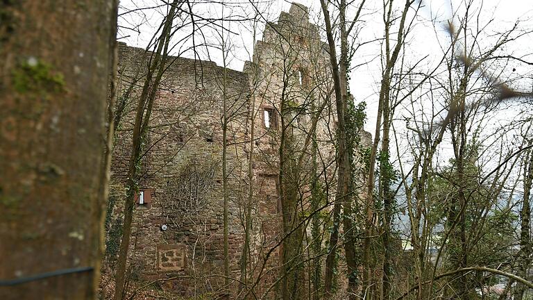Die Spaltöffnung durchzieht die Mauer zur Linken des charakteristischen Giebels der Scherenburg fast bis zur Hälfte. Die Spaltöffnung durchzieht die Mauer zur Linken des charakteristischen Giebels der Scherenburg fast bis zur Hälfte.