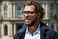 Diskutierte als Zuhörer mit beim 'Quartett der Kritiker': Julian Prégardien, Artiste étoile des Würzburger Mozartfests.
