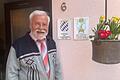 Eugen Albert feiert am 30. März seinen 75. Geburtstag. Der Altbürgermeister und bekennende Fußballfan hat seinen Humor behalten. Foto: Thomas Malz       -  Eugen Albert feiert am 30. März seinen 75. Geburtstag. Der Altbürgermeister und bekennende Fußballfan hat seinen Humor behalten. Foto: Thomas Malz