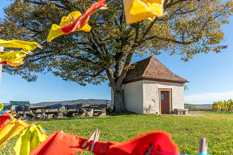 Die Gertraudiskapelle am Kapellenberg existiert dort seit 300 Jahren. Die Gertraudiskapelle am Kapellenberg existiert dort seit 300 Jahren.