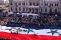 Demonstration       -  Proteste in Damaskus: Seit Beginn der Unruhen im Frühjahr sollen in Syrien mehr als 4000 Menschen getötet worden sein. Foto: Sana/Archiv