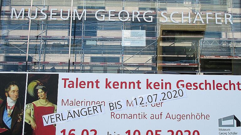 Das Museum Georg Schäfer ist wieder geöffnet und hat die Ausstellung &bdquo;Talent kennt kein Geschlecht&ldquo; bis zum 12. Juli verlängert, die wegen der Corona-Pandemie zuletzt nicht zugänglich war.