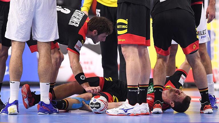 Kroatien - Deutschland       -  Für einen Moment war er das Knie der Nation: &bdquo;Ich wusste sofort: Das Turnier ist für mich beendet&ldquo;, sagt Martin Strobel über sein WM-Aus im Hauptrundenspiel der deutschen Handballer gegen Kroatien.