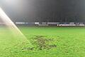 Sorgt seit längeren bei Bamberger Fußball-Fans für Unverständnis: die seit Wochen andauernde Platzsperre durch die Stadt Bamberg im Fuchs-Park-Stadion. Der Stein des Anstoßes: Der durch ein Quidditch-Turnier in Mitleidenschaft gezogene Rasen.