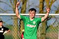 Robin Zeitler (im Bild) empfängt mit dem TSV Großbardorf die SpVgg Bayern Hof.