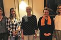 Der Zonta Club hat einen neuen Vorstand. Im Bild von links: Katharina Rößner, Dr. Christina Völkl-Wolf, Christine Martin, Sabine Unckell und Madlen Rosengarth.
