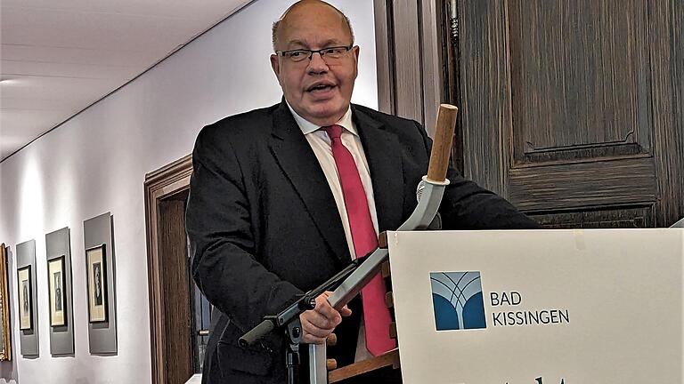 Peter Altmaier erzählt in seiner Festrede über das Wirken Bismarcks.       -  Peter Altmaier erzählt in seiner Festrede über das Wirken Bismarcks.