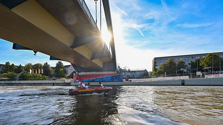 Hochwasser in Brandenburg       -  Angespannte Hochwasserlage in Frankfurt (Oder).